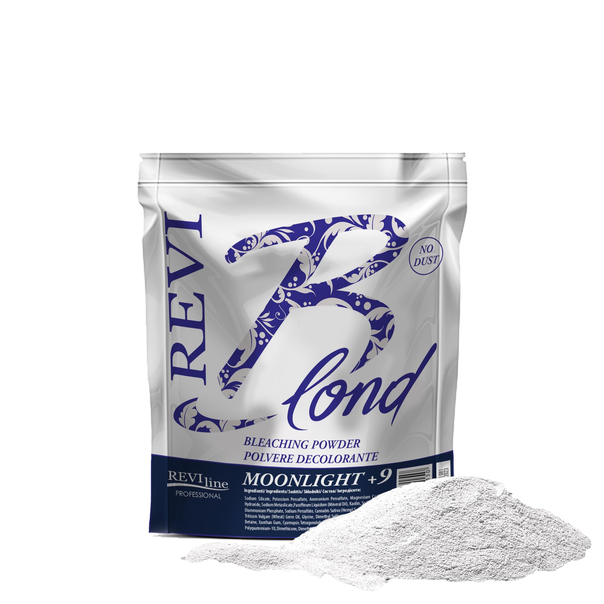 Reviline Powder Bleach For Hair Professional Dust Free High Lift 9+ Hair Bleach 500g - Image 2