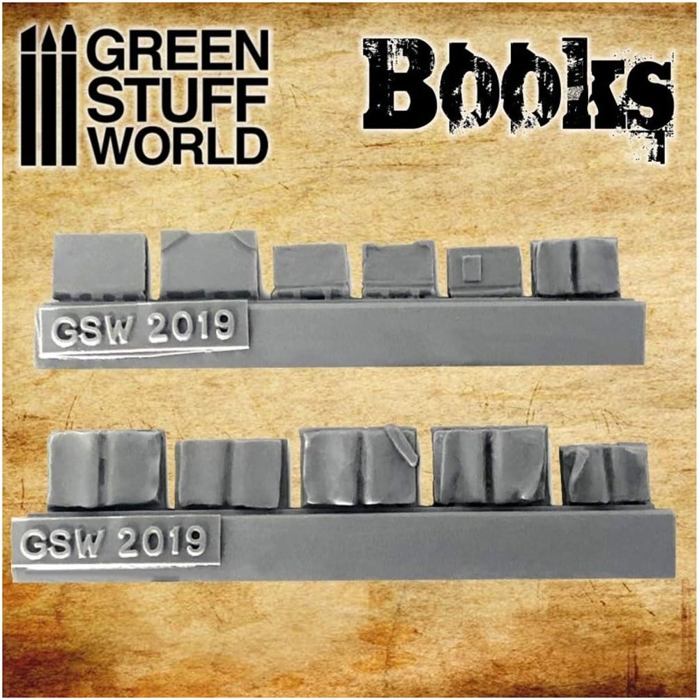 Green Staff World Thick Cover Book Miniature Accessories GSWD-2012