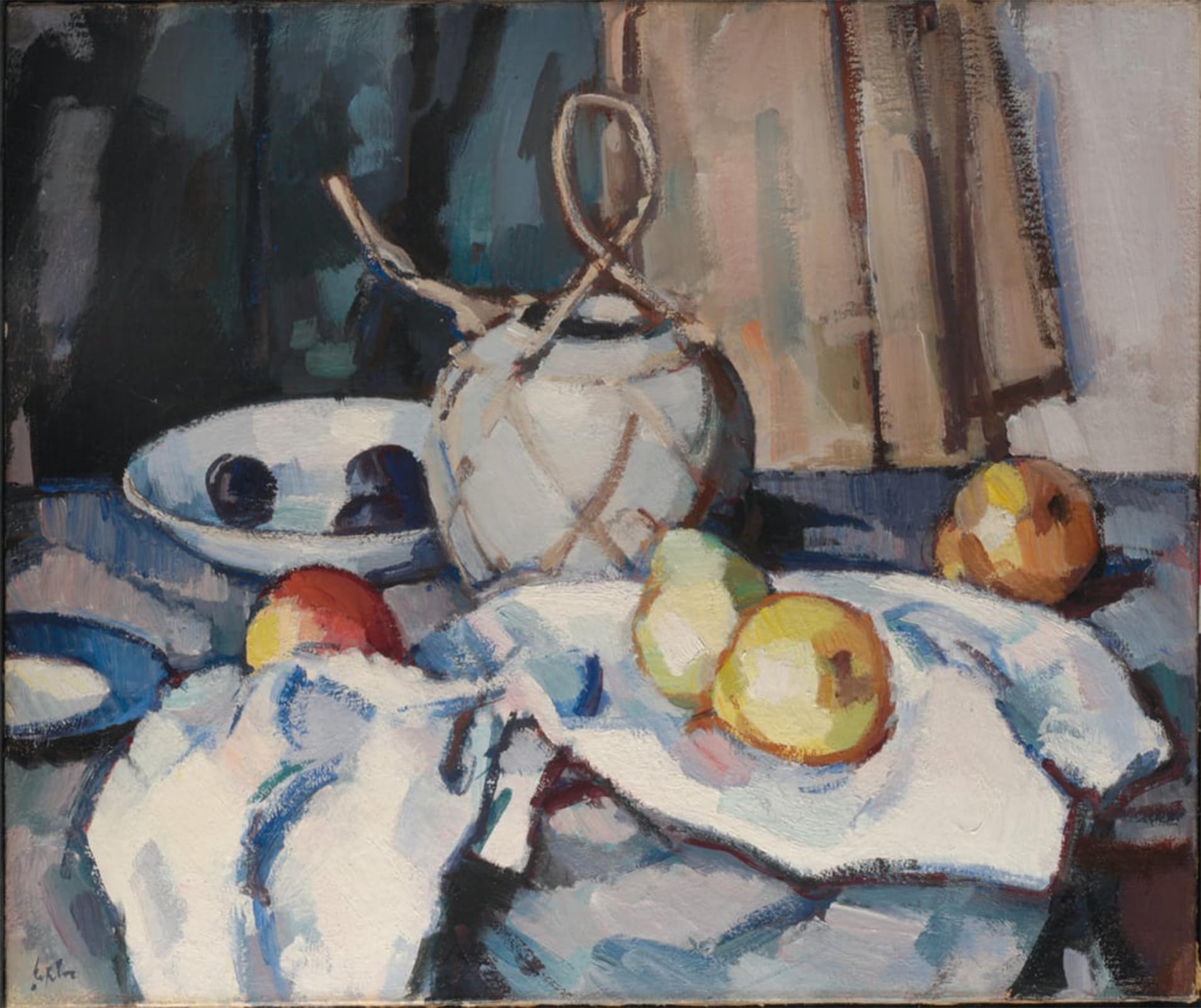 SERENDIPITP Aesthetic Poster Photo Wall Print Retro Picture the Ginger Jar by Samuel John Peploe Modern Wall Artwork for Home Decor 60x90cm