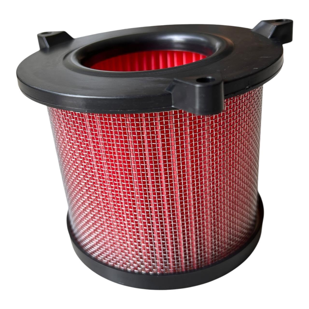 VT Auto Air Filter for Imperial 400, Red Cylindrical Intake Filter Element with Black Housing-image-45