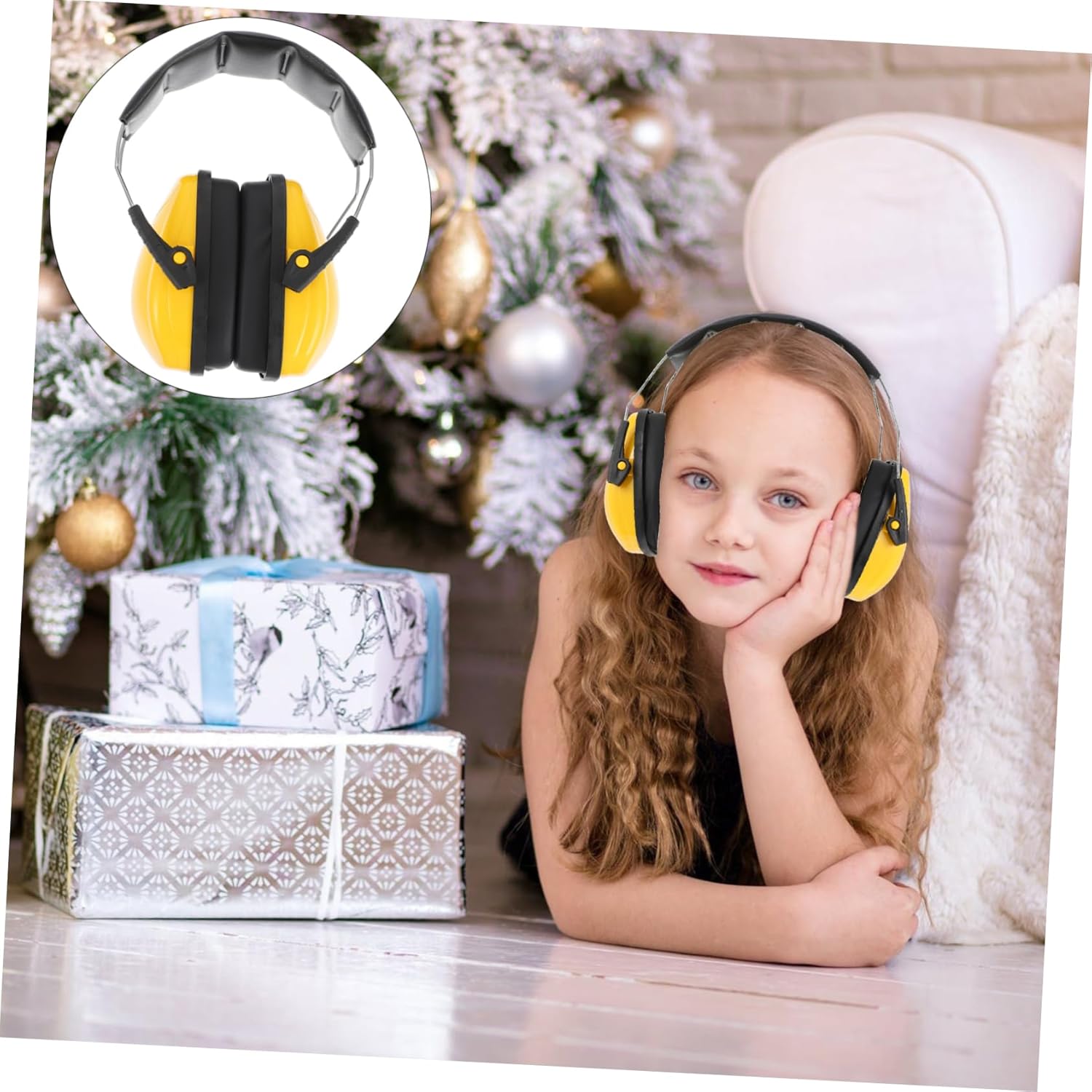 Outanaya Noise Reduction Earmuffs for Studying Sleeping and Vacation Comfortable Ear Protection for Safe