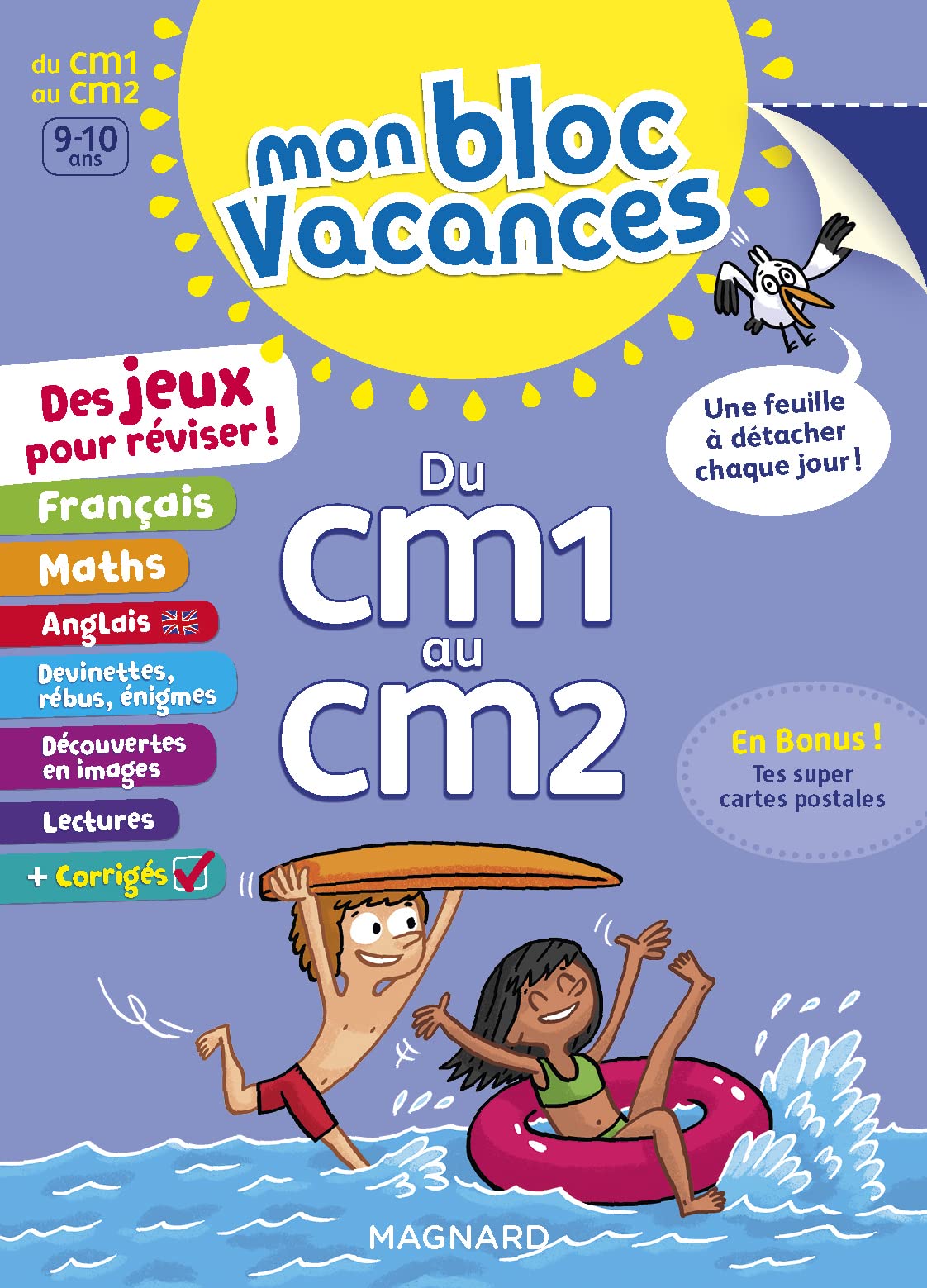 Mon bloc vacances CM1 CM2 (French Edition)