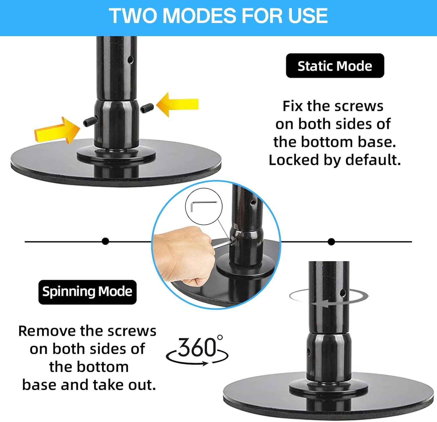 Portable Stripper Pole,Professional Stripping Pole - Removable Dance Pole Kit, 45mm Exercise Pole for Pole Dance Studio, Pole Fitness