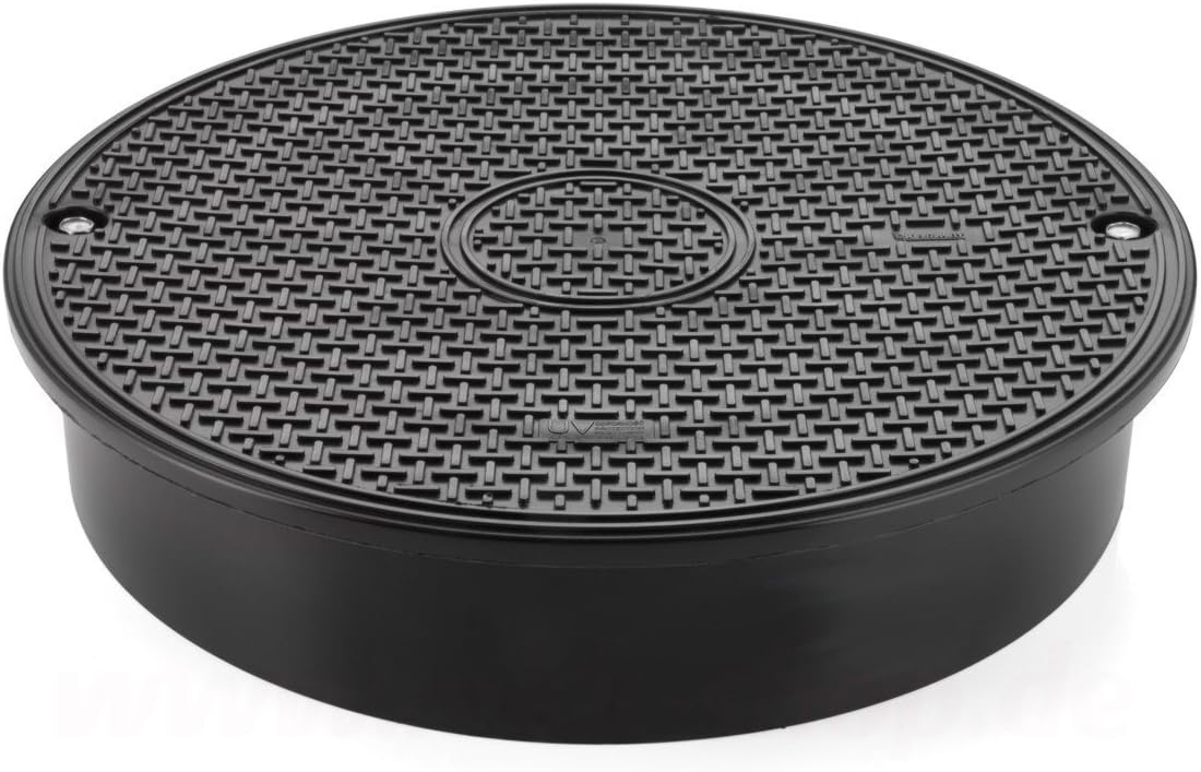 Manhole cover diameter 315, 355, 400 mm 7.5 T Manhole cover KG pipe Telescopic cover Sewer Closure Manhole Manhole cover riser 75 kN