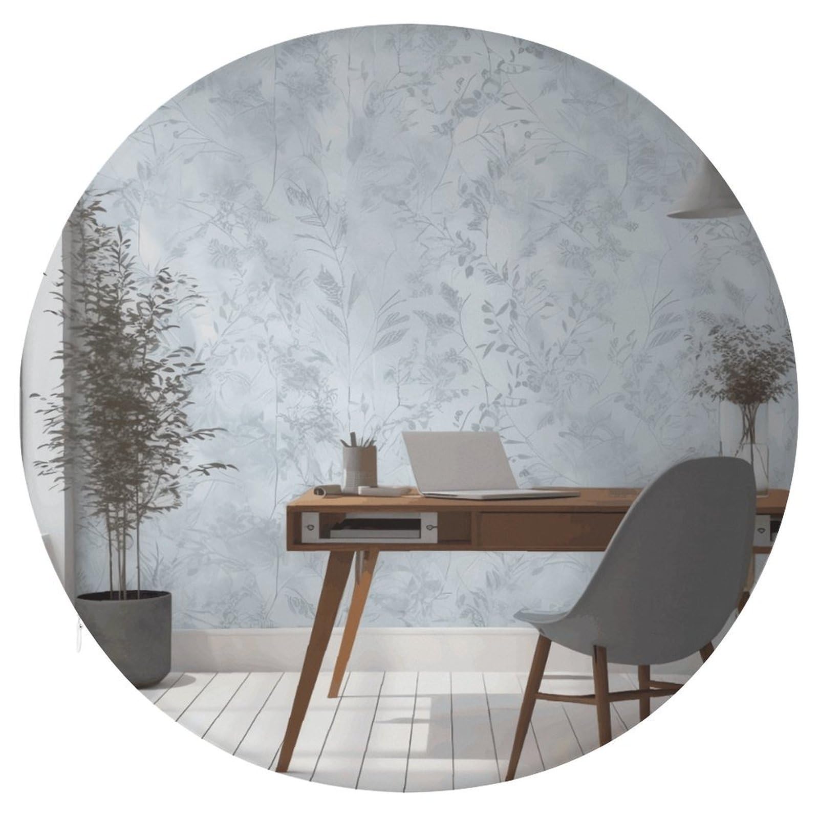 Wsoihfec Style Modern Room Seat Cushion Round Chair Pad