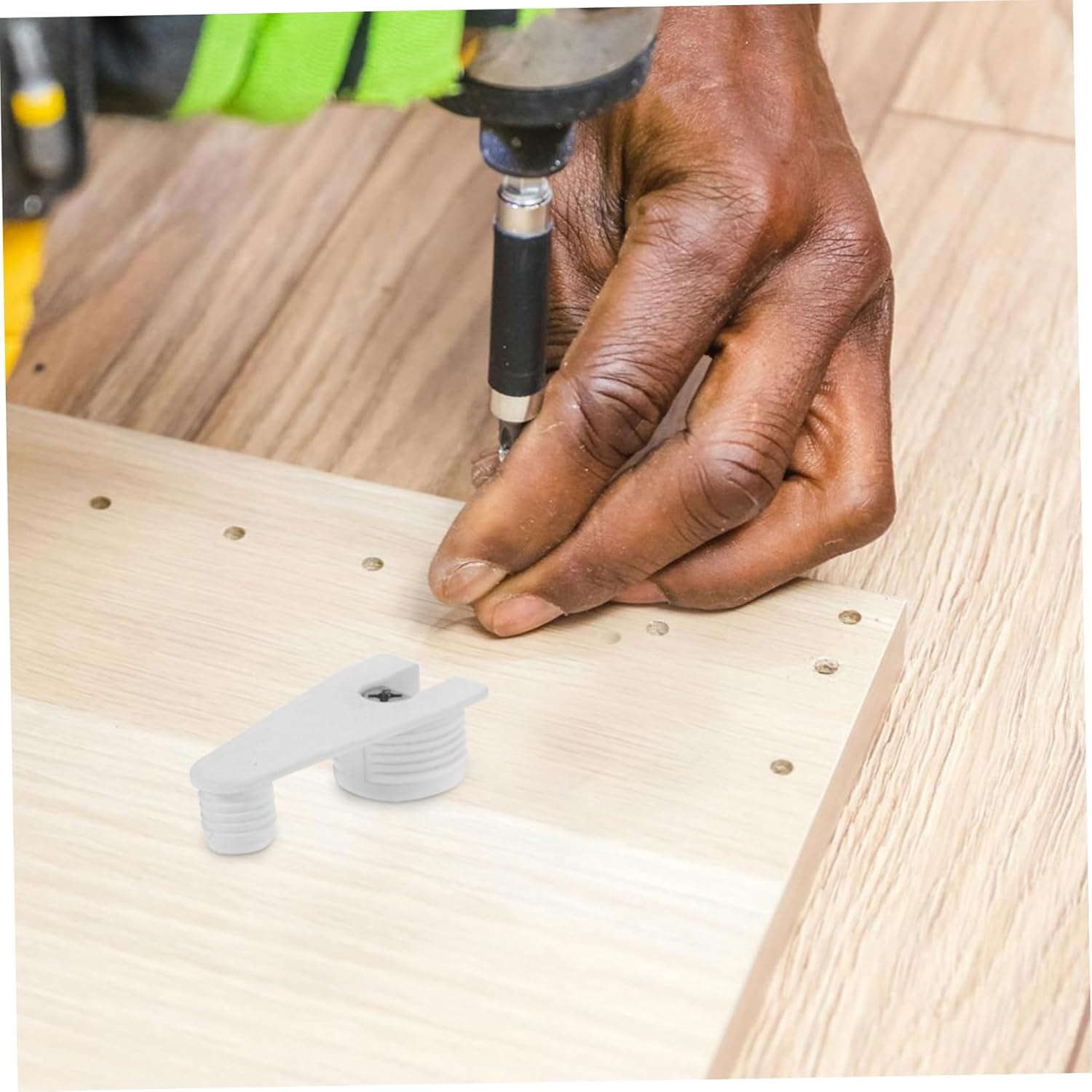 100pcs Minimalist Shelf Brackets Cabinet Shelve Mounting Corner Shelf Support Decorative for Home