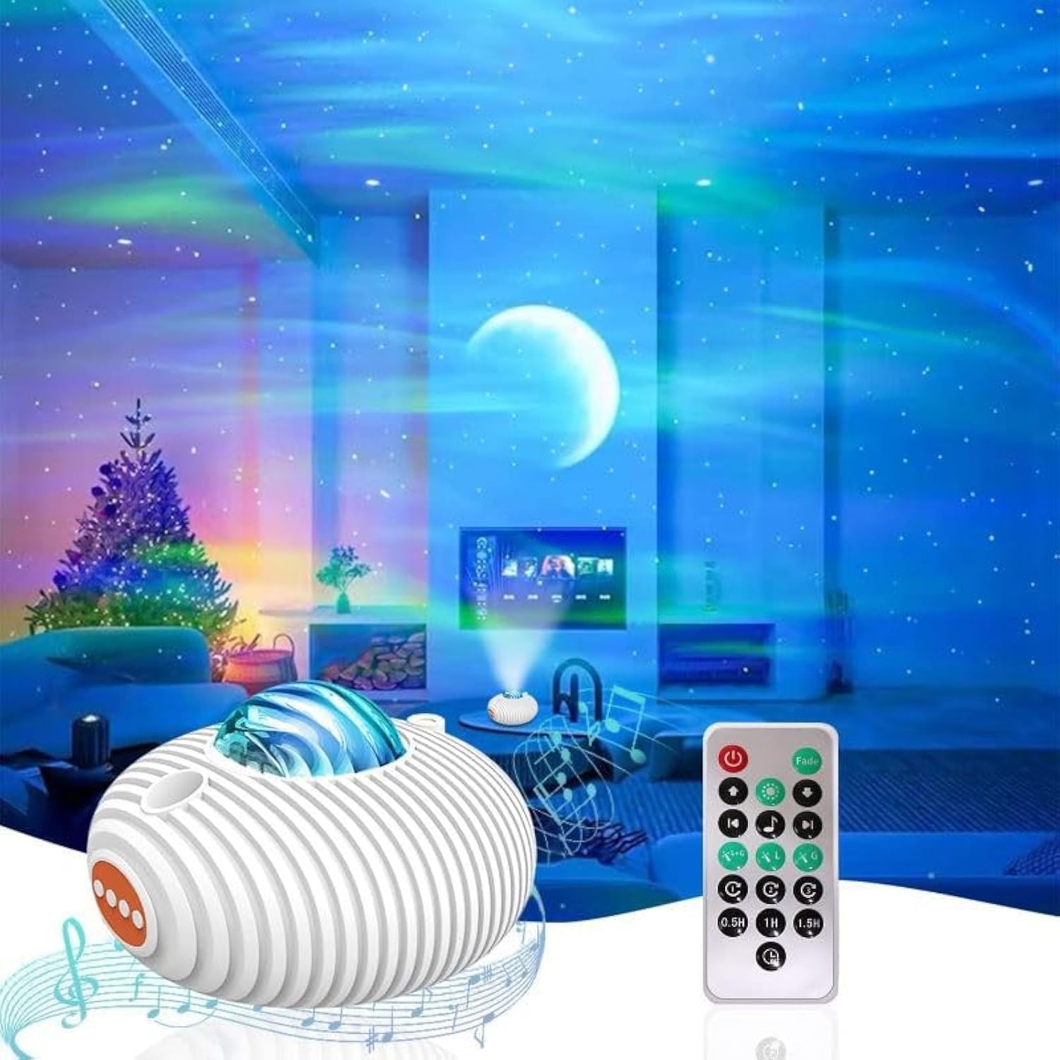Sponsored Ad – Galaxy Projector, Galaxy Starry Projection Lamp, Kids LED Sky Night Light with Remote Control, Bluetooth Connection and Timer, Girls Star Light for Kids Bedroom, Gaming Decor, Home Theater, Ceiling
