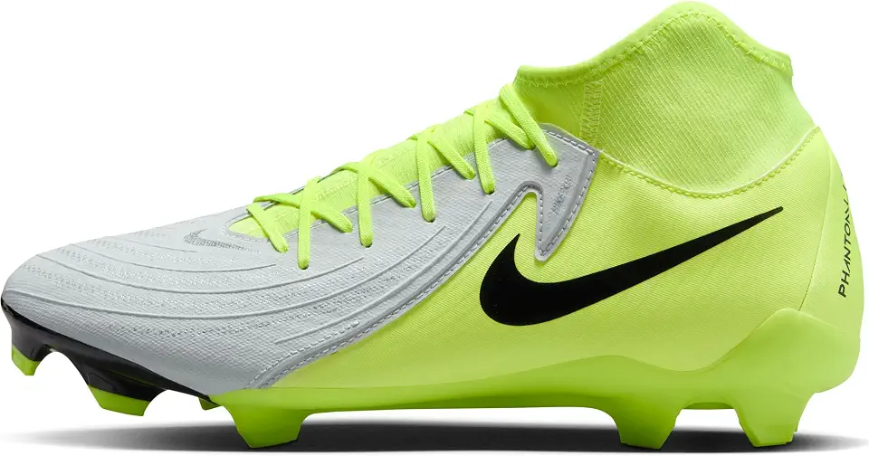 Nike PHANTOM ACADEMY LACED SHOES MTLCSILVERBLACK VOLT