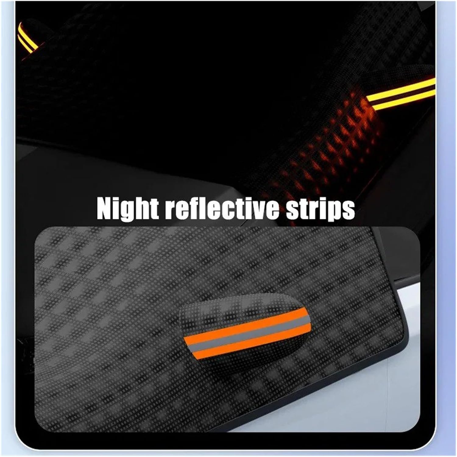 Snow Protection for Cars Car Front Windshield Covers Snow Shield Waterproof Winter Outdoor Awning Sunshield Half Protector Cover