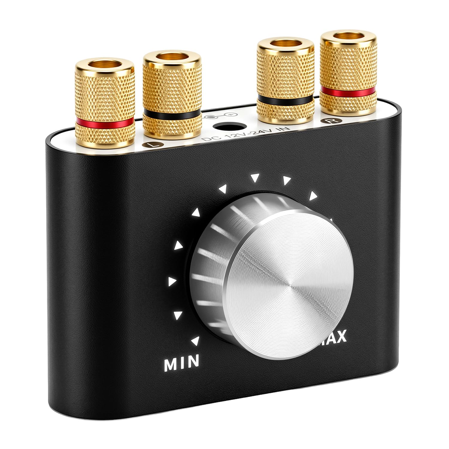 QWORK® Mini Amplificateur sans Fil, Amplificateur Stéréo HiFi 50 W × 2, pour Haut-parleurs