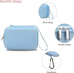 Elonbo Défaut d'avoir porté plainte OMRON Moniteur de pression artérielle sans fil Evolv Bluetooth, OMRON Evolv BP7000 Portable à une pièce BP Support de stockage de moniteur, bleu