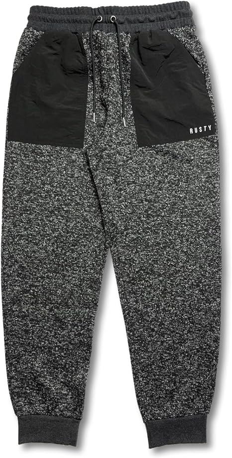 _*0様 RUSTY SS CO. トレーナー＆ジョガーパンツセット Amazon | [ラスティ] メンズ フリースニット スウェットパンツ