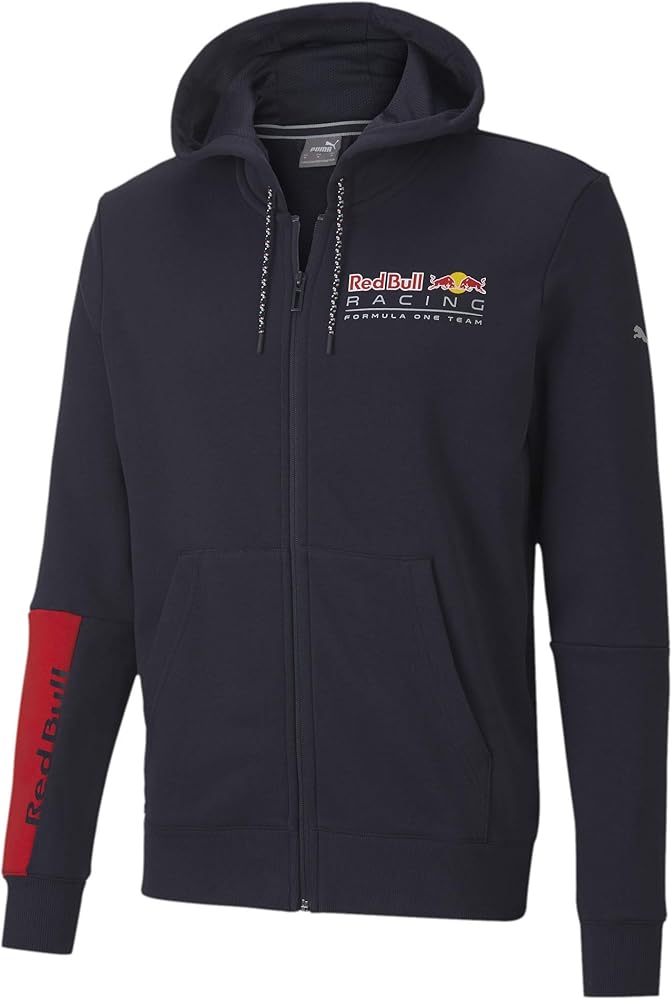 Red Bull Racing×PUMA プルオーバーパーカー ネイビー Puma Red Bull Racing Jacket Hoodie Blue Mens Formula 1 Ferrari