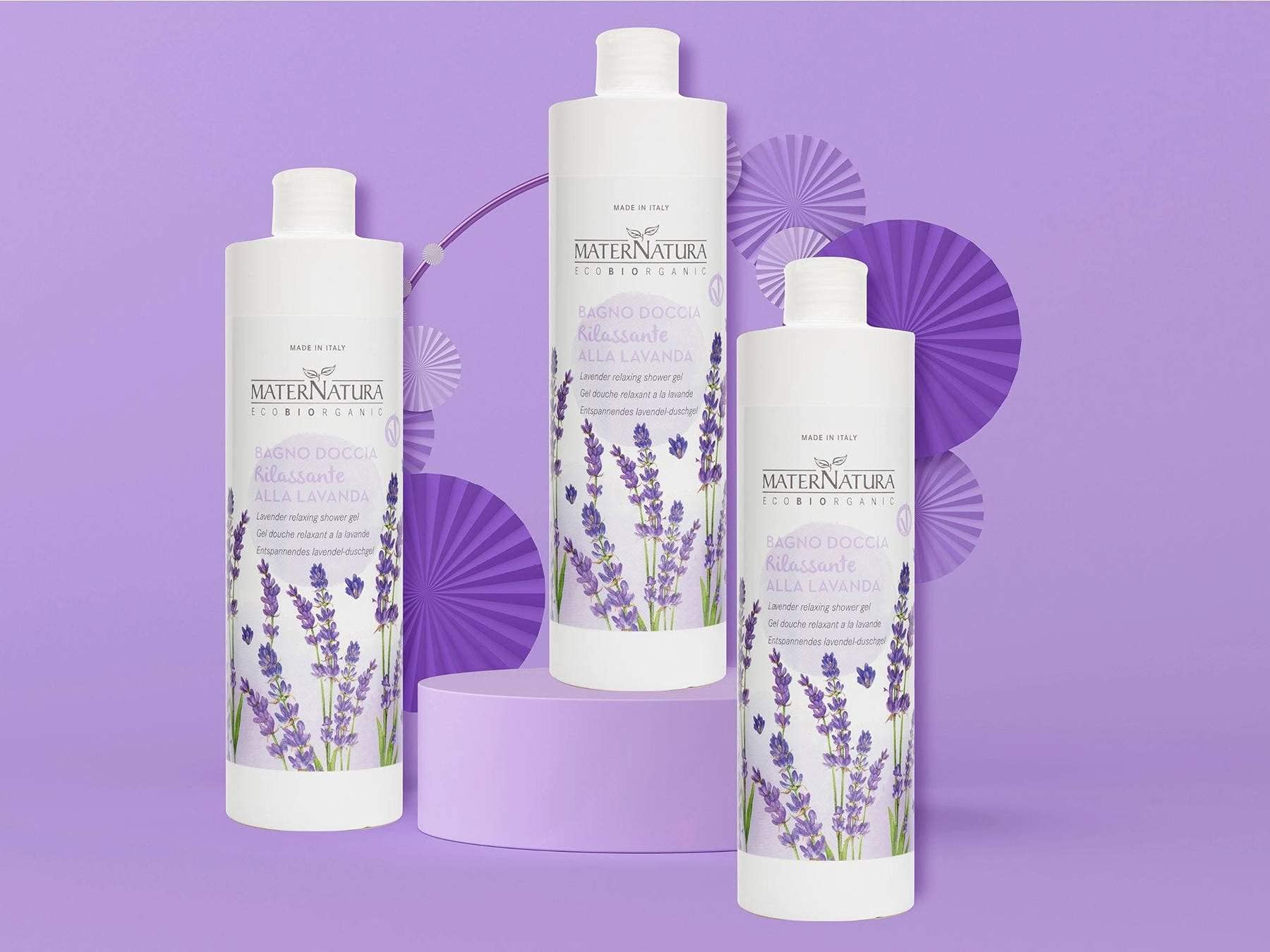 MATERNATURA Bagnodoccia Lavanda, natural, 500 ml (Pack of 1) - Image 4