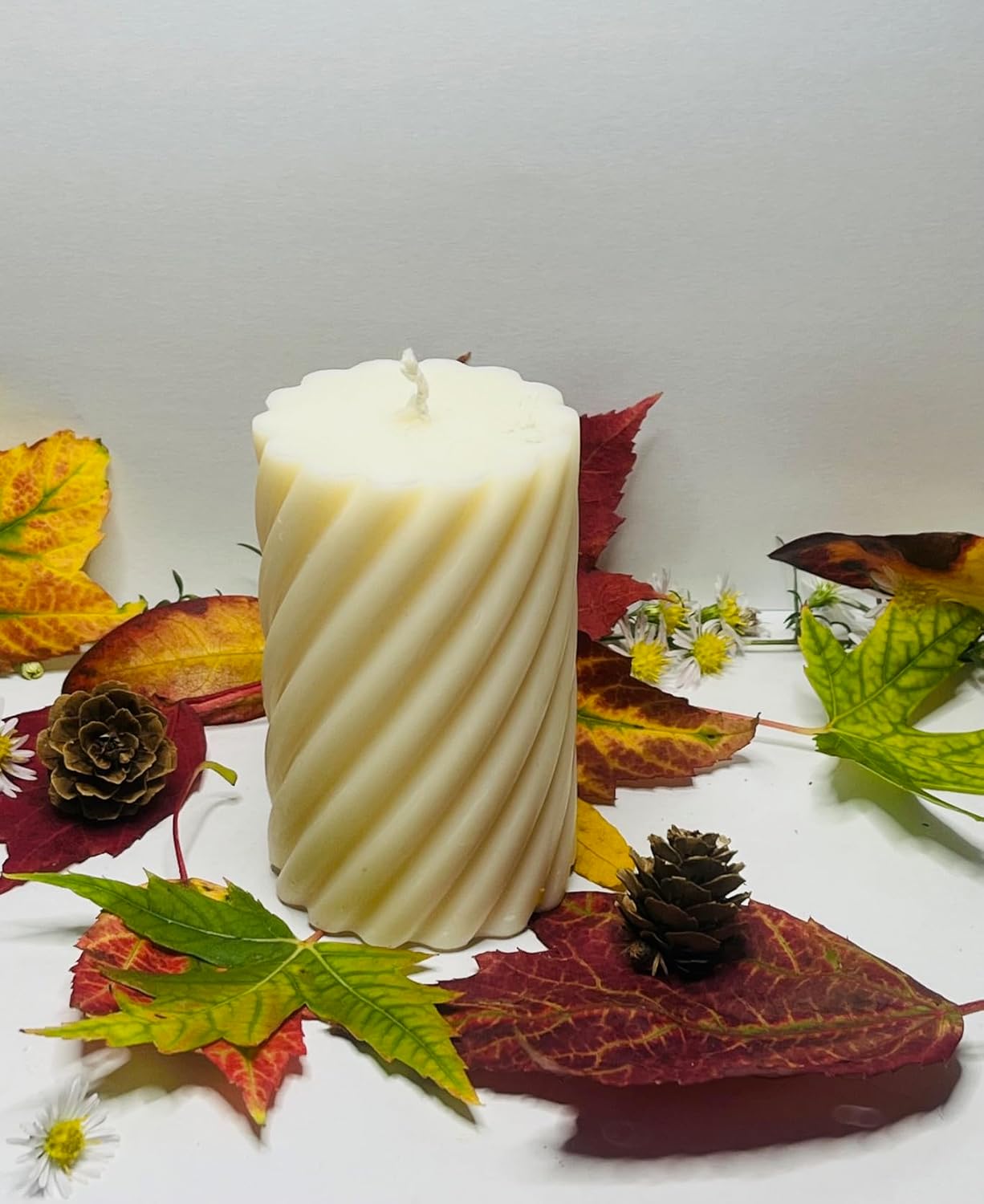 Mint and Eucalyptus 4.0 oz White Soy Candle