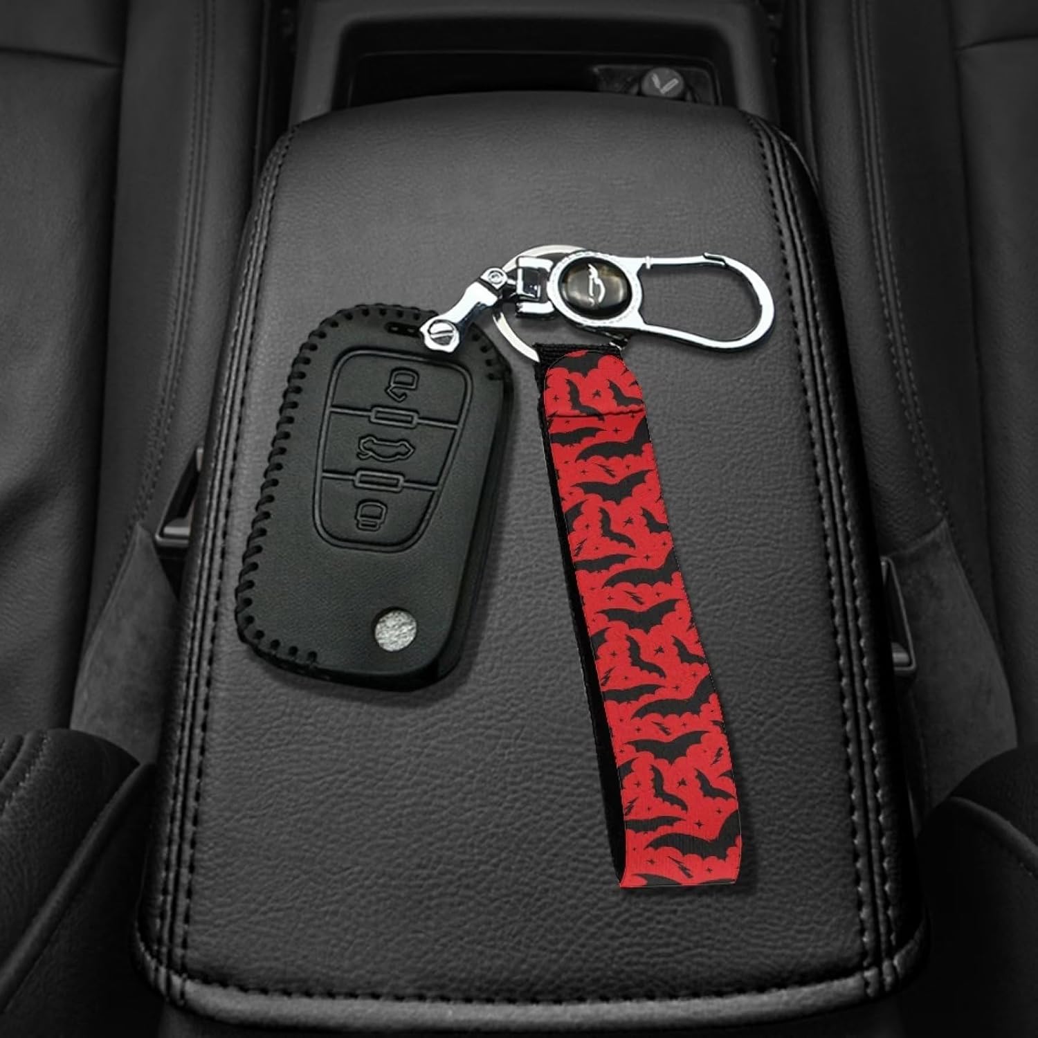 Wristlet Key Chain Lanyard for Car Keys - Long Hand Wrist Lanyard Keychain with Key Ring - Image 4