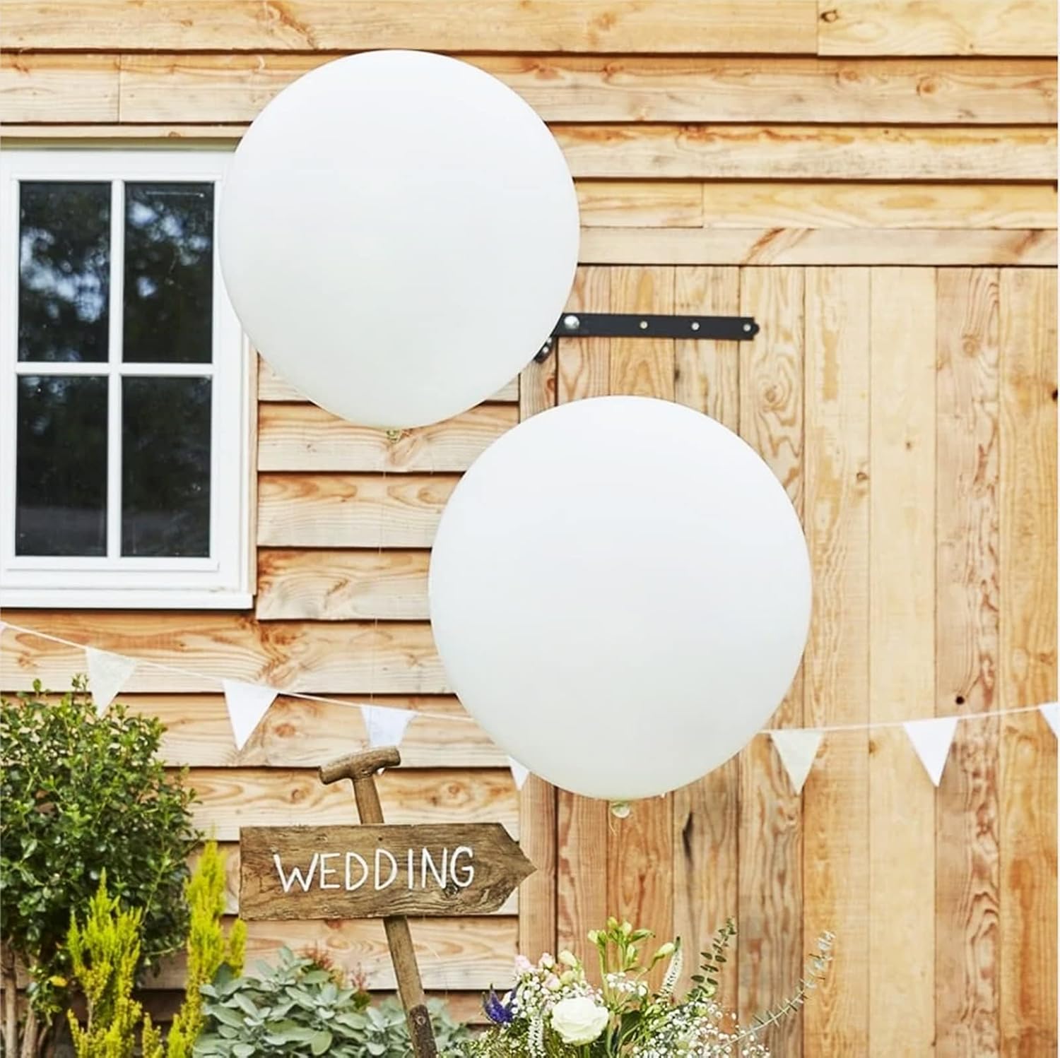 15pcs Latex Big Balloons 24 Inch White Large Balloon Giant Heavy Duty Balloon for Wedding Baby Shower Birthday Party New Year's Day Decorations