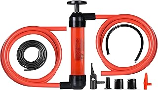 Multi-Use Siphon Pump Fluid Transfer Pump, Siphon Fuel Transfer Pump Kit for Gas Oil and Liquids