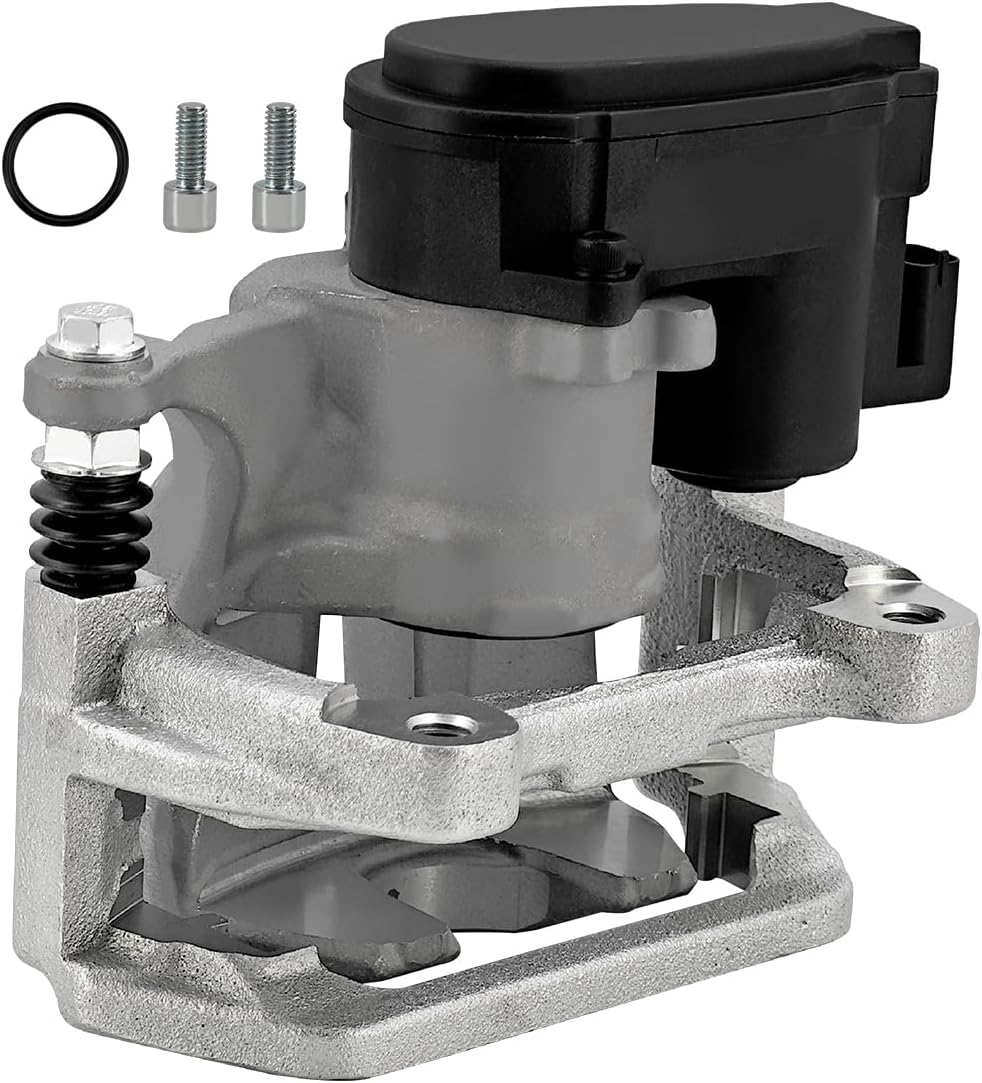 Rear Brake Caliper Assembly w/Bracket Actuator Fit for Tesla Model 3/Y 2017-2023 Left Driver Side Back Brake Actuator Motor Replaces# 1044623-00-H