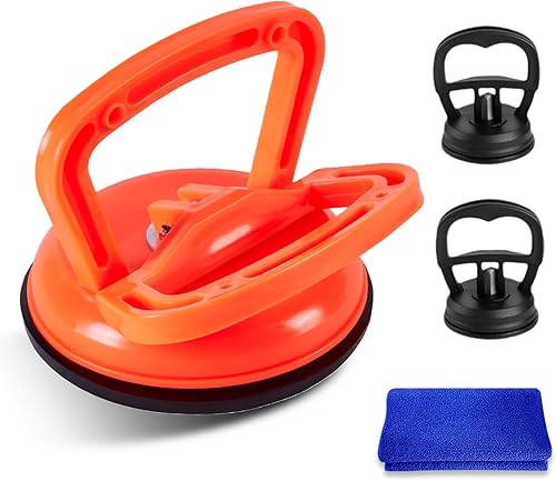 3 Pack Dent Puller,Car Dent Puller,car dent Repair kit,Suction Cup Dent Puller,Paintless Car Dent Repair Kit,Dent Remover Tool for Car Dents, Glass, Screen,Tiles & Objects Moving