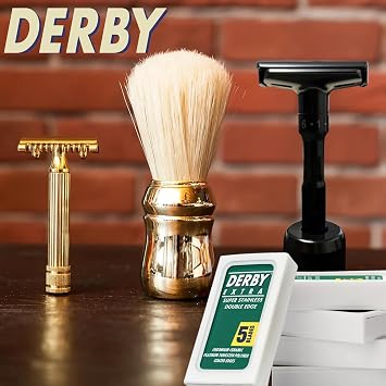 Derby Extra Double Edge Safety Razor Blades - Pack of 100 Blades