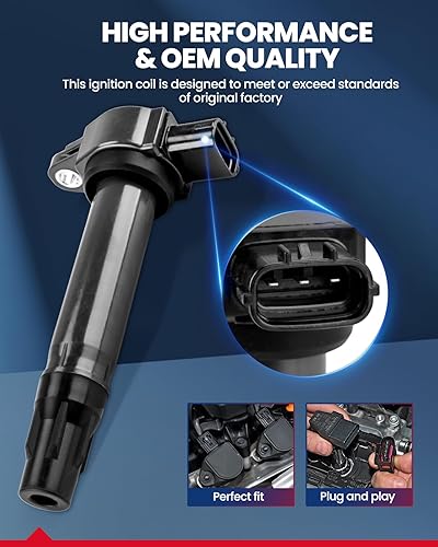 Miniatura 61 de KAX Bobina de encendido UF156 apta para Tacoma 1995 1996 1997 1998 1999 2000 2001 2002 2003 2004, 4Runner 1996-2002, Tundra 2000-2004, 1995-2004