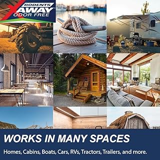 Rodents Away Odor Free 6-Pack, Slow Release Mouse Repellent