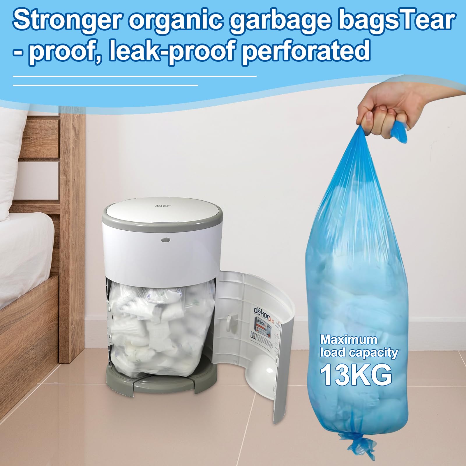 Sacchetti Ricarica Profumati Per Lettiera Gatti - 10 Pezzi, Compatibili Con Sistemi Genie