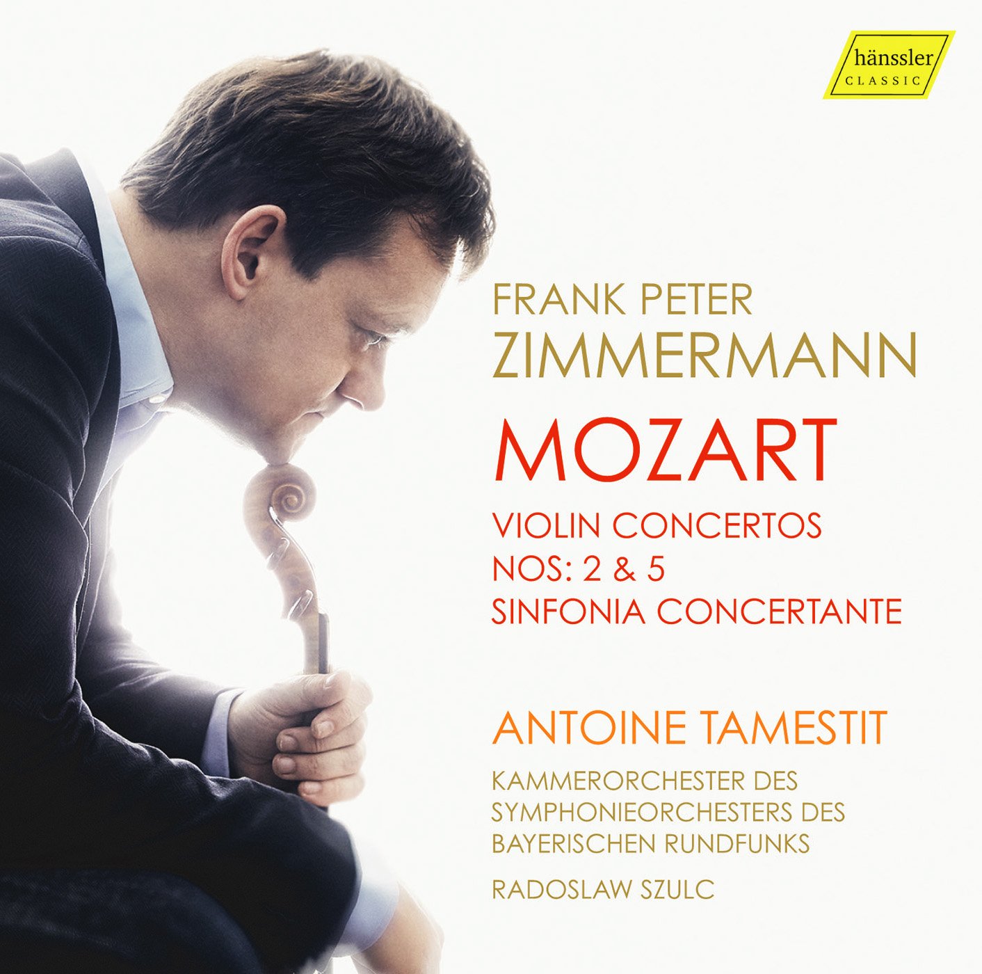 Mozart: Violin Concertos Nos 2 & 5 and Sinfonia Concertante