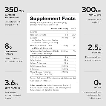 LEGION Pulse Pre Workout - All Natural Nitric Oxide Preworkout Drink to Boost Energy, Creatine Free, Naturally Sweetened, Beta Alanine, Citrulline, Alpha GPC (Blue Raspberry)