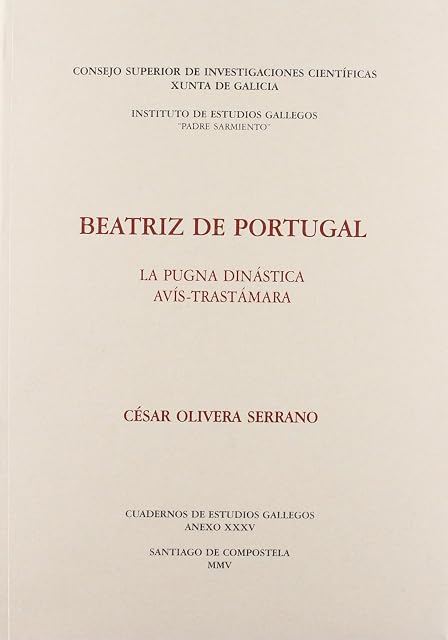 Portada de Beatriz de Portugal: La Pugna Dinastica Avis-Trastamara