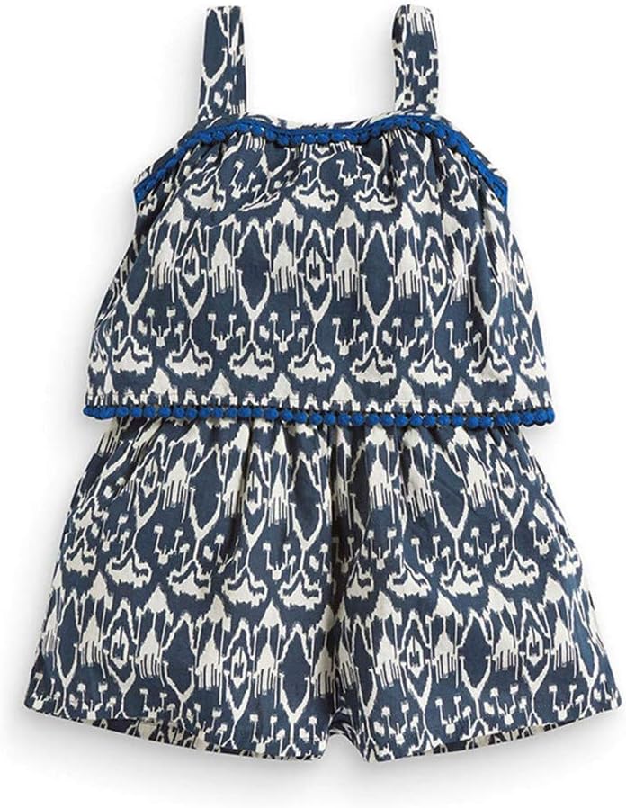 LittleSpringLittle Girls Summer Outfits Floral Tank Top and Shorts 2 Pcs Clothes Set