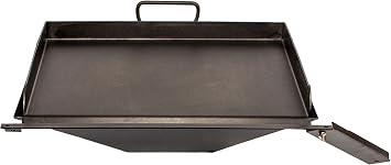 BBQ Hack Griddle Hack | Pancakes, Omelettes, Bacon, Stir Fry, Smash Burgers, and More On Your Pellet Grill | Griddle Insert Accessory (16.5 Deep X 17.25 Wide Griddle Hack)