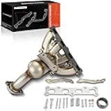 A-Premium Exhaust Manifold Catalytic Converter Kit Direct-Fit Compatible with Jeep Compass 2007-2017, Patriot 2007-2017 & Dodge Caliber 2007-2008, 2.4L, EPA Compliant