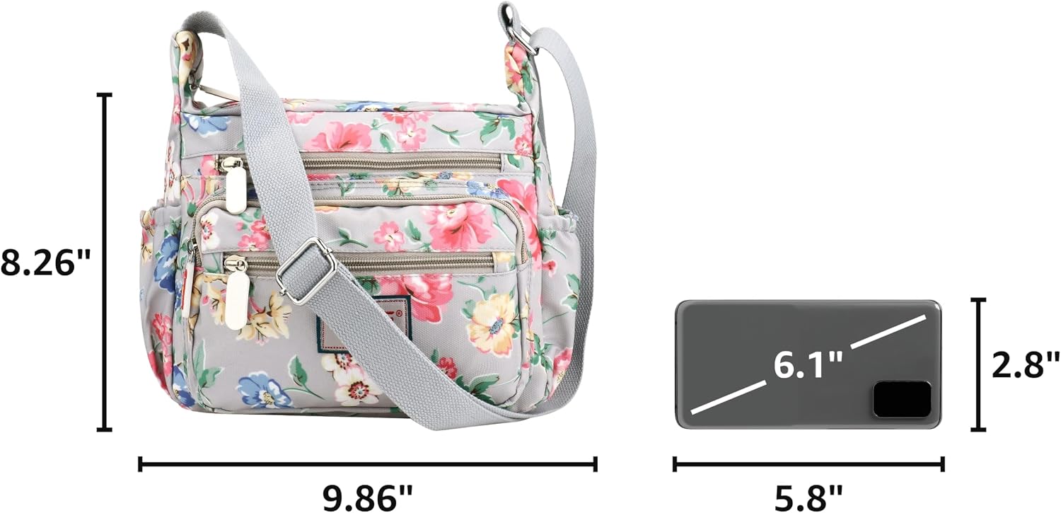 YYW Crossbody Bag for Women Multifunctional Shoulder Handbags for Daily Use Travel Work | Multifunctional