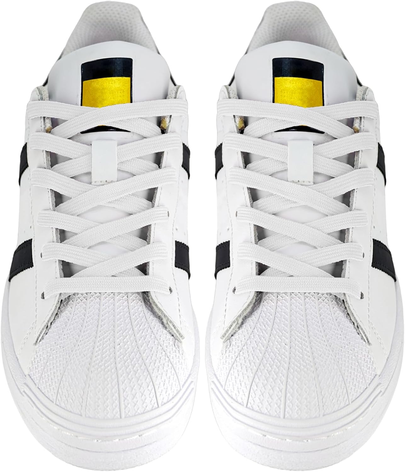 UamGlsob Shoelaces for Superstar/Samba/Grand Court/Gazelle Sneakers, 5/16"(8mm) Athletic Shoe Strings Replacement Laces