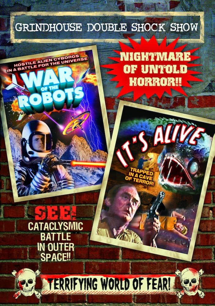 Grindhouse Double Shock Show (Wars of the Robots / It's Alive)