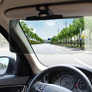 Polarized Sun Visor for Car,Universal Car Visor Extender Sun Blocker,Anti-Glare Car Sun Visor Protects from Sun Glare, Snow Blindness, Universal for Cars, SUVs