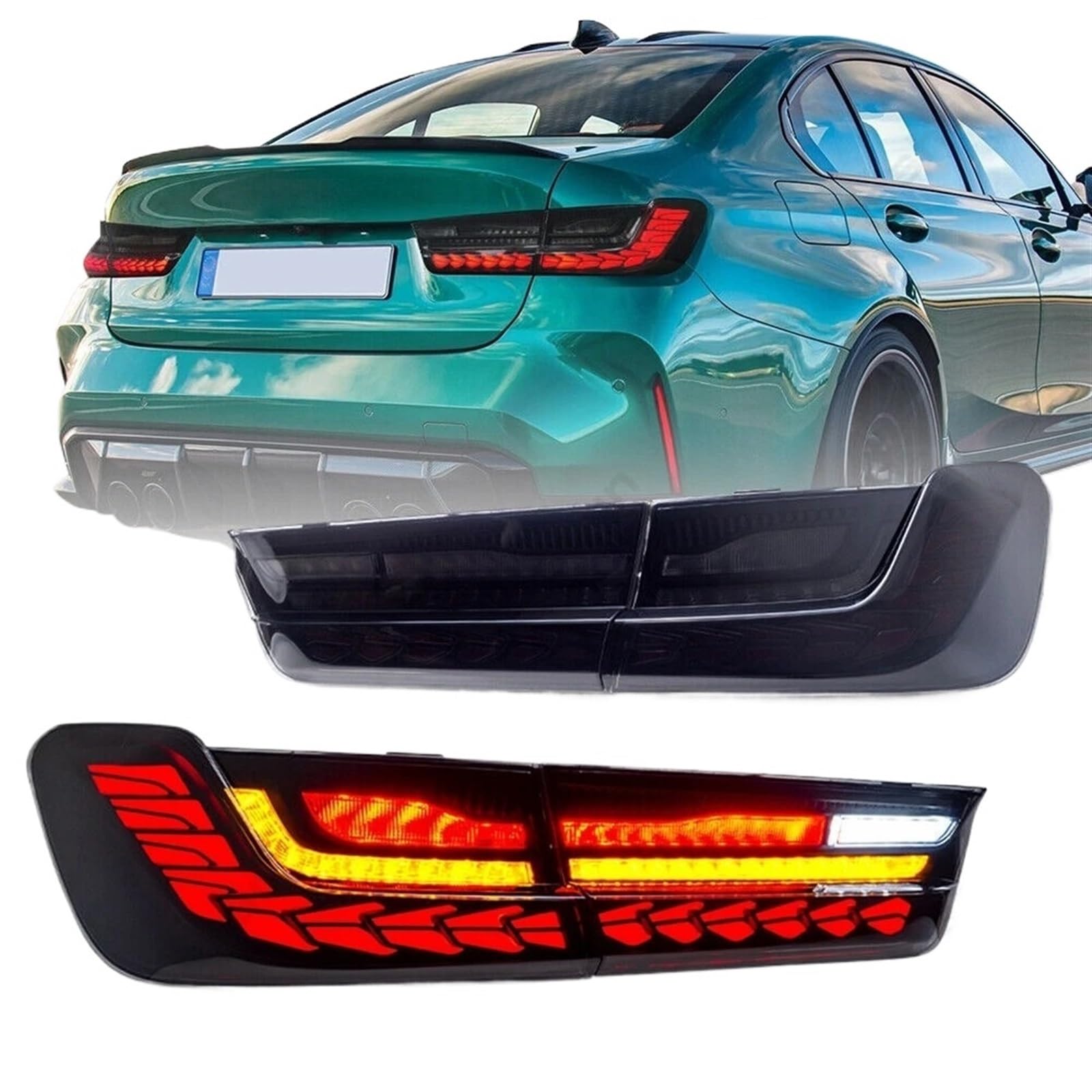 Amazon | 車のテールライト 3シリーズ G20用 M3 G80 330 340i 320i 