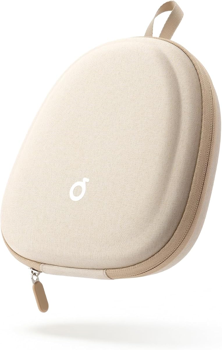 Headphone Case Hard Shell Super-Slim for Soundcore Anker/Sony/JBL/Bose | Fits Skullcandy Crusher/BERIBES/KVIDIO/TOZO/JLab Over-Ear Headphones, Universal Portable Travel Organizer Bag