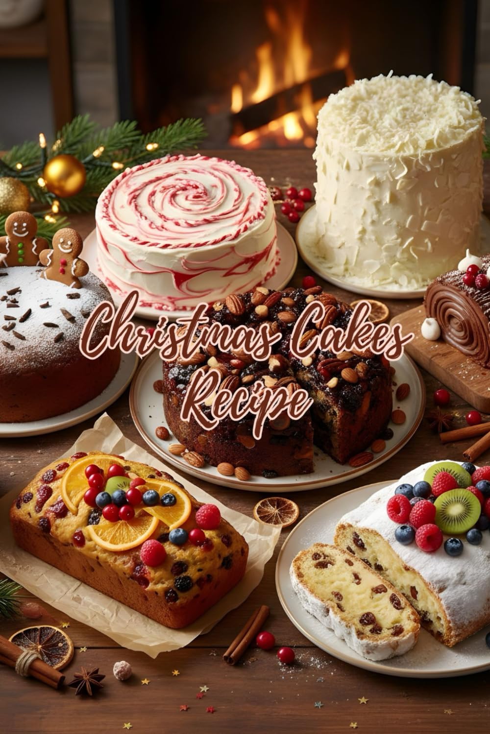 Christmas Cakes Recipe Book (Cakes & Cookies)
