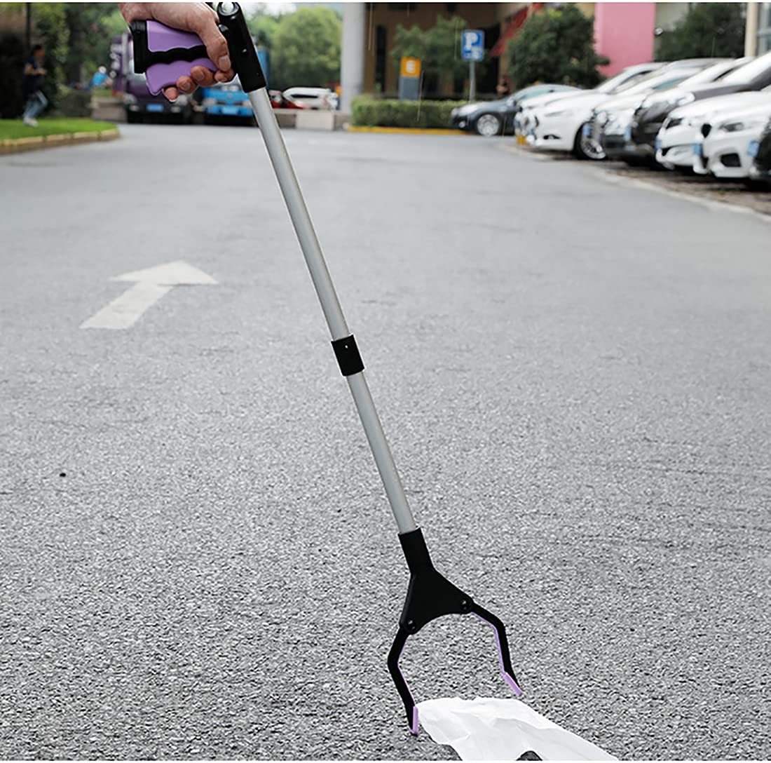 TOPZEA 3 Pack Grabber Reacher Tool for Elderly, 32" Foldable Pick Up Stick Grabber Claw Trash Garbage Picker for Garbage Reacher Grabber Pickup Tool, Litter Picker, Garden Gabber,: Industrial & Scientific