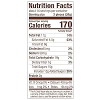 Vista 6 de Russell Stover Delicia de nuez y chocolate con leche bolsa con refuerzo 161 onzas 28 piezas