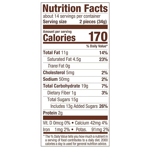Miniatura 5 de Russell Stover, Delicia de nueces y chocolate con leche, bolsa de refuerzo, 16.1 onzas (28 piezas) (paquete de 2)