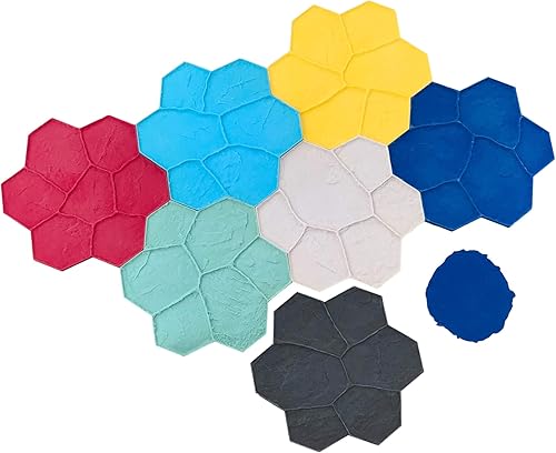 Miniatura 3 de New juego de sellos de hormigón de piedra5pc aleatoria (Series 1)