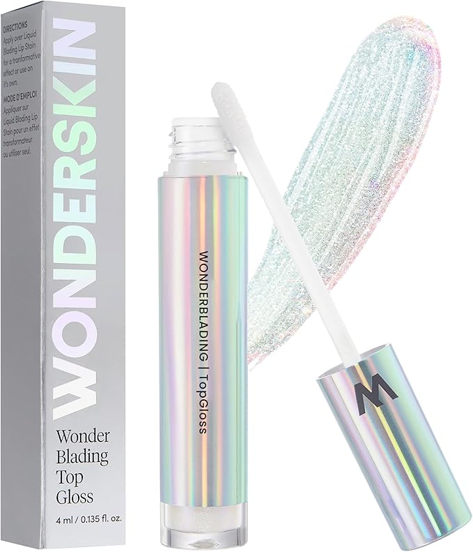 Wonderskin WONDER BLADING Top Gloss Lip Gloss, No Sticky or Tacky