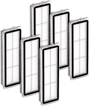 6 Pieces HEPA Filter Compatible With Dreame L10s Ultra, L10s Pro, L10 Ultra, Z10 Pro, S10, S10 PRO, S10 PLUS, B101CN, 1C, W10, X10+, L10 + plus, Z10 pro, D10 PLUS, Replacement Filters