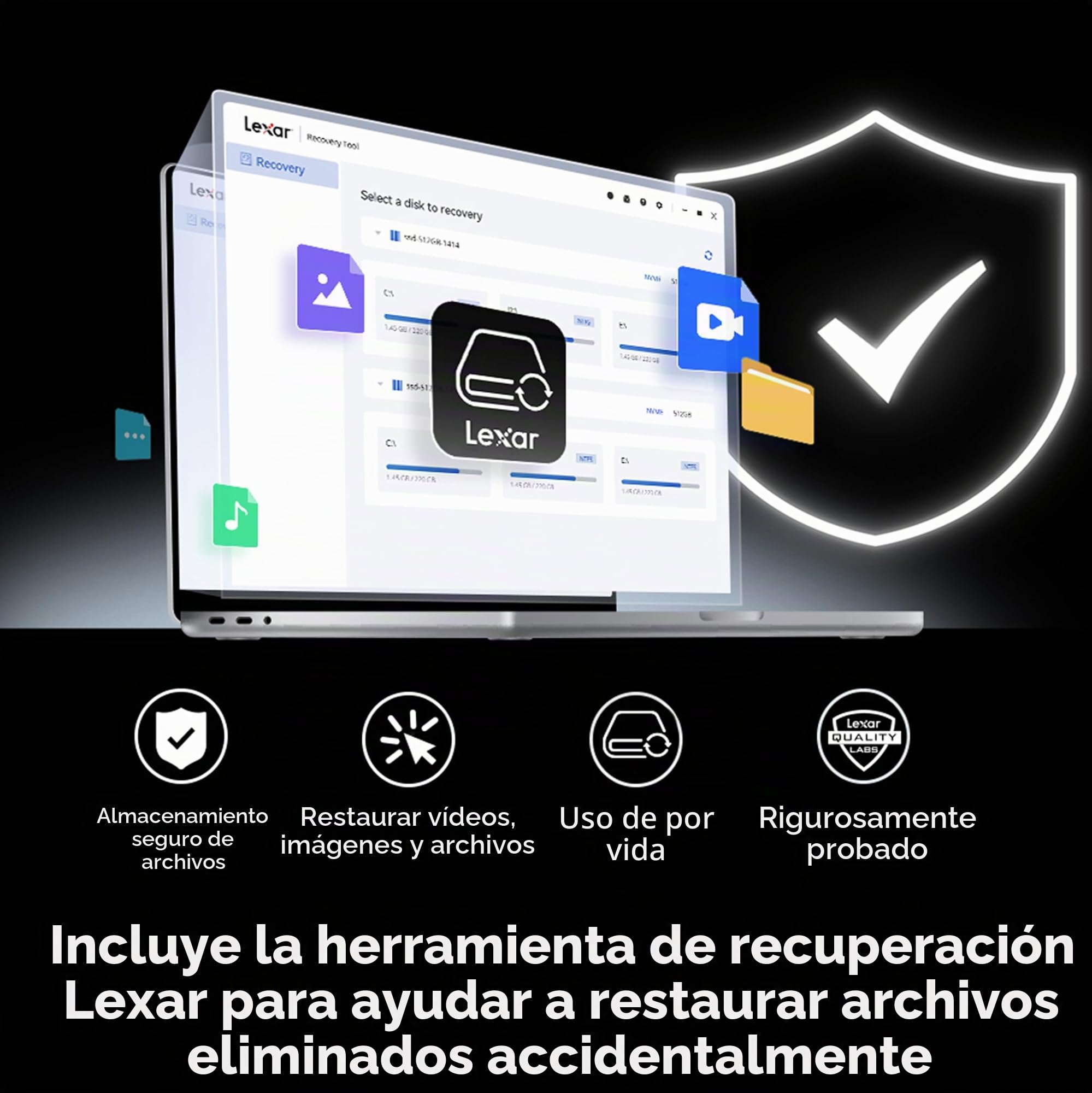 Lexar - Tarjeta microSD Express Play Pro, UHS-I, C10, U3, V30, Full HD, vídeo 4K, hasta 900/600 MB/s, Compatible con Nintendo Switch 2, ASUS ROG Ally, Steam Deck, Dispositivos de Juego | Compatible con Nintendo Switch 2, compatible con dispositivos UHS-I/