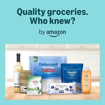 by Amazon Mega Toilet Roll, 3 ply, 6 Rolls, with Coconut Scent, 1 Packs of 6 Rolls, 330 Sheets per Roll