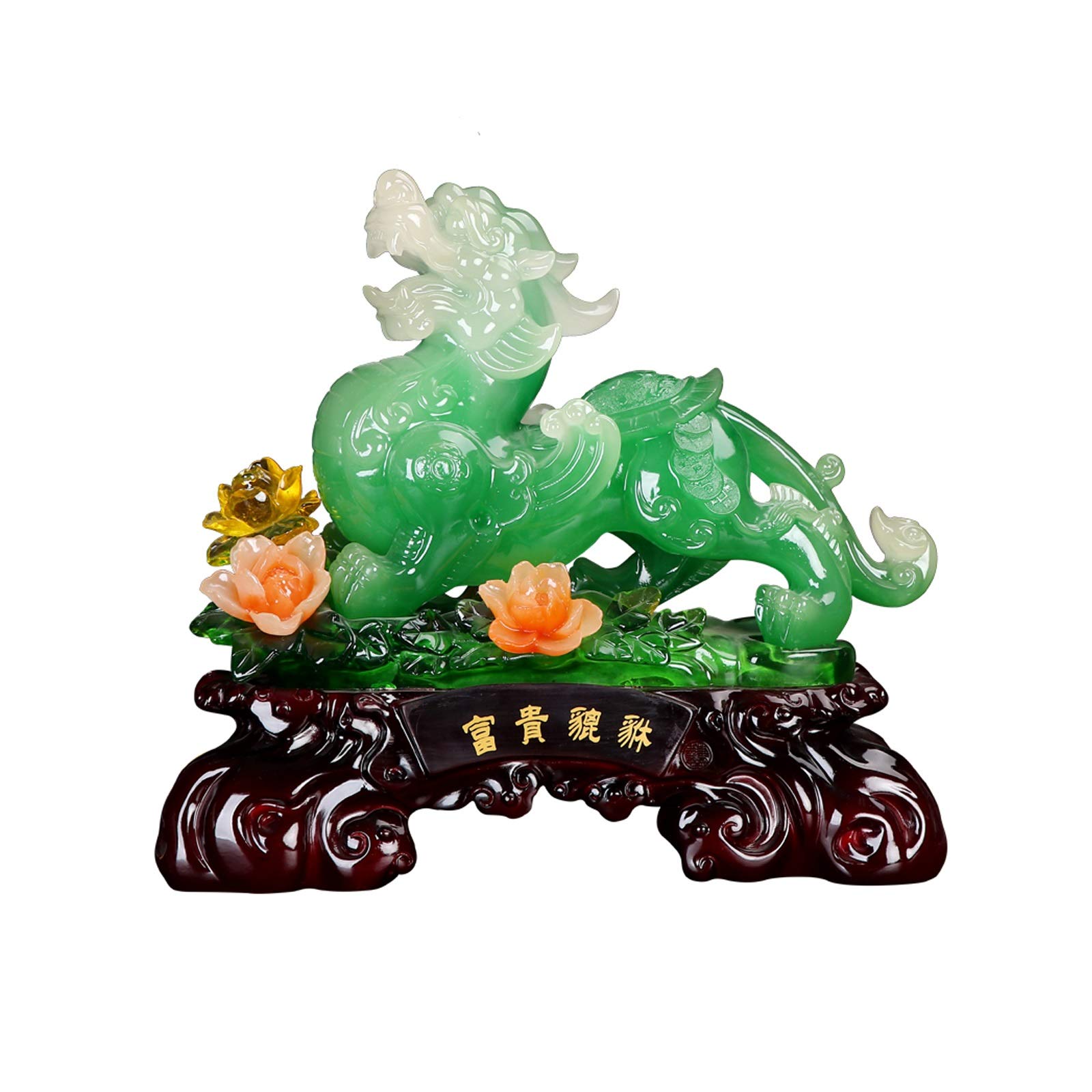 Sculpture familiale Feng Shui et statues de Bouddha pour décoration de bureau